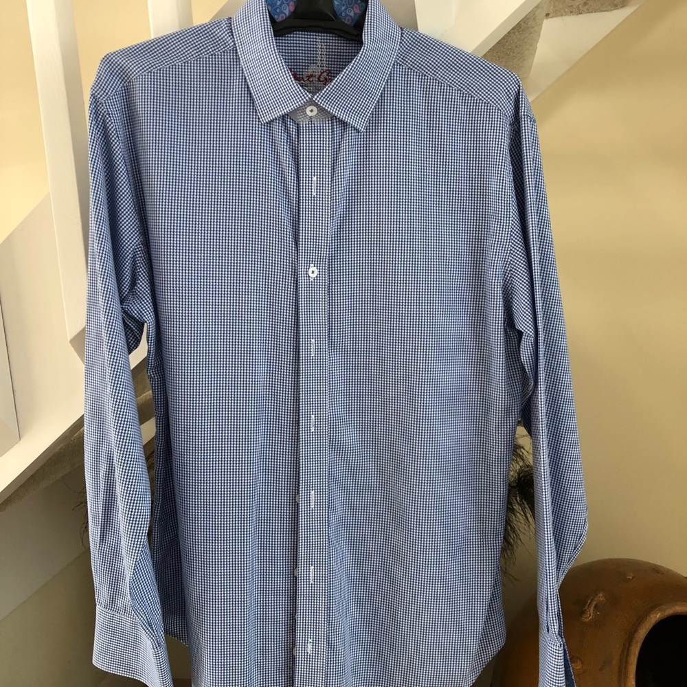 Robert Graham Large Blue Shirt